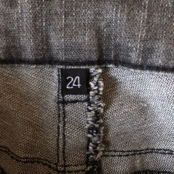 Court St Jeans Gray Straight Leg 24 - Picture 9 of 10